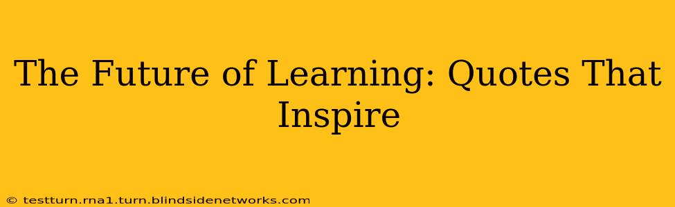 The Future of Learning: Quotes That Inspire