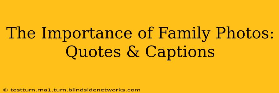 The Importance of Family Photos: Quotes & Captions