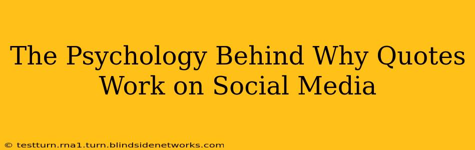 The Psychology Behind Why Quotes Work on Social Media