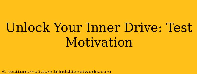 Unlock Your Inner Drive: Test Motivation